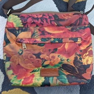 Patricia Nash Patina Carmini Sling Crossbody Bag Multi-Color